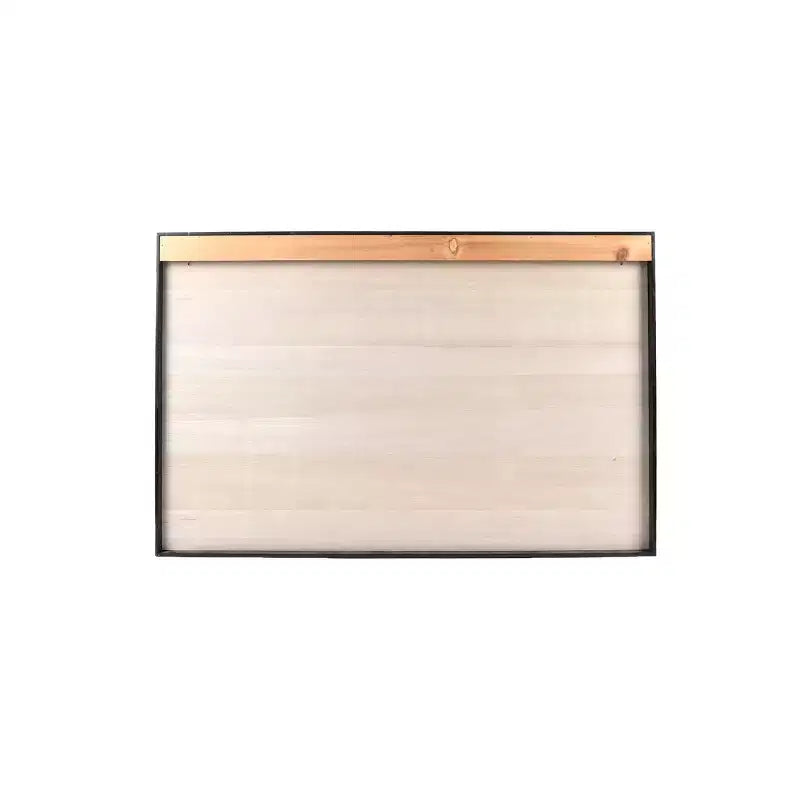 Scrivania a Scomparsa Murphy Nera 36" x 24": Montaggio a Parete Moderno, Costruzione in MDF, Ripiano con Vano a Giorno