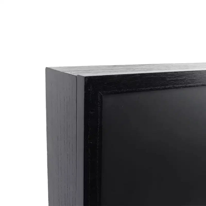 Scrivania a Scomparsa Murphy Nera 36" x 24": Montaggio a Parete Moderno, Costruzione in MDF, Ripiano con Vano a Giorno
