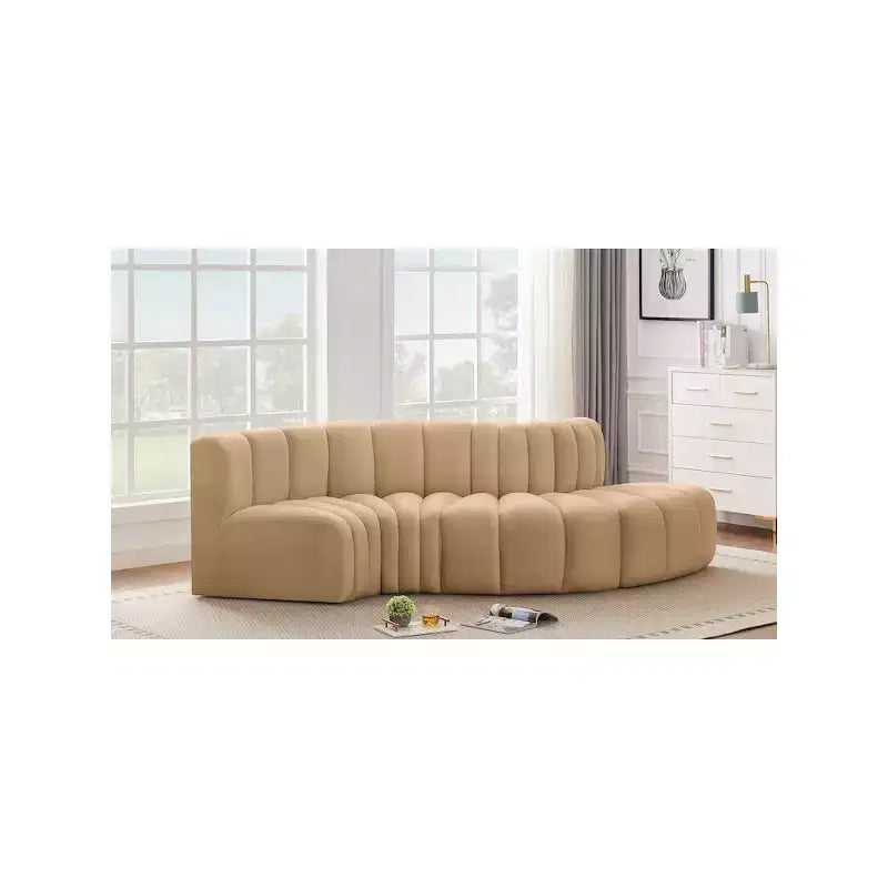 Divano modulare Arc Velvet