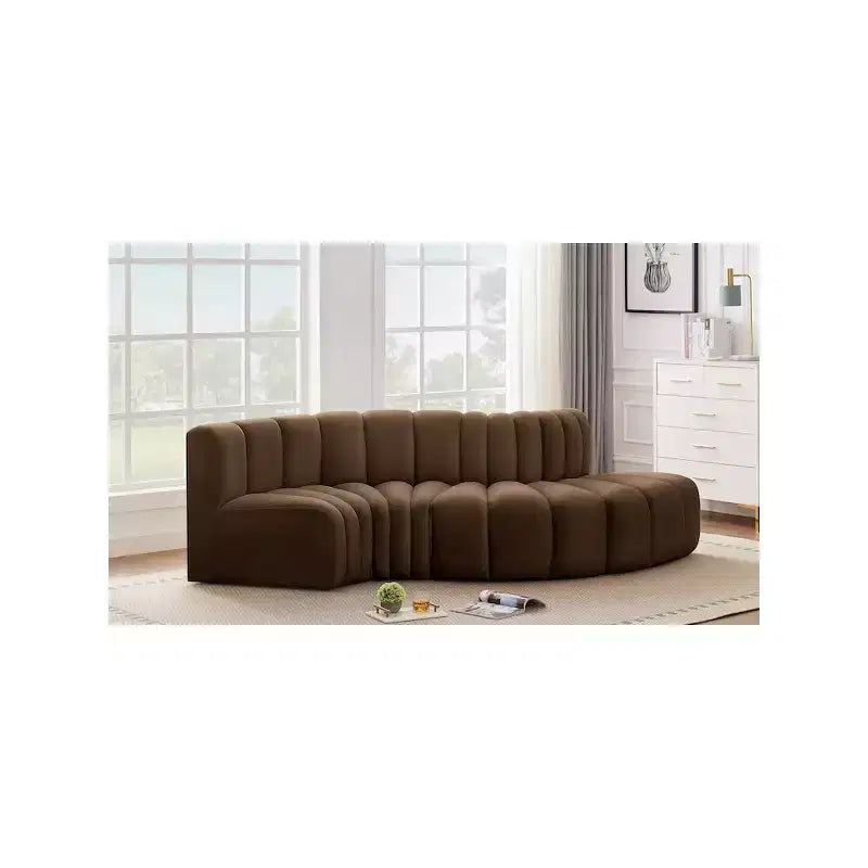 Divano modulare Arc Velvet