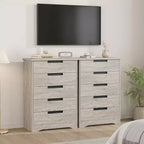 Cassettiera da camera da letto con 5 cassetti, in legno, per armadio, contenitore, organizer per ingresso, soggiorno e ufficio