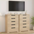 Cassettiera da camera da letto con 5 cassetti, in legno, per armadio, contenitore, organizer per ingresso, soggiorno e ufficio