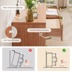 Comò moderno a 6 cassetti per camera da letto, cassettiera in legno da 120 cm, armadietto compatto per cameretta, ripostiglio per cabina armadio, soggiorno, appartamento