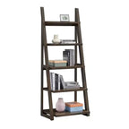 Scaffali in legno, Scaffali portaoggetti a 5 ripiani, Piccola libreria per libri e CD, Organizzatore portaoggetti per soggiorno, corridoio, ufficio