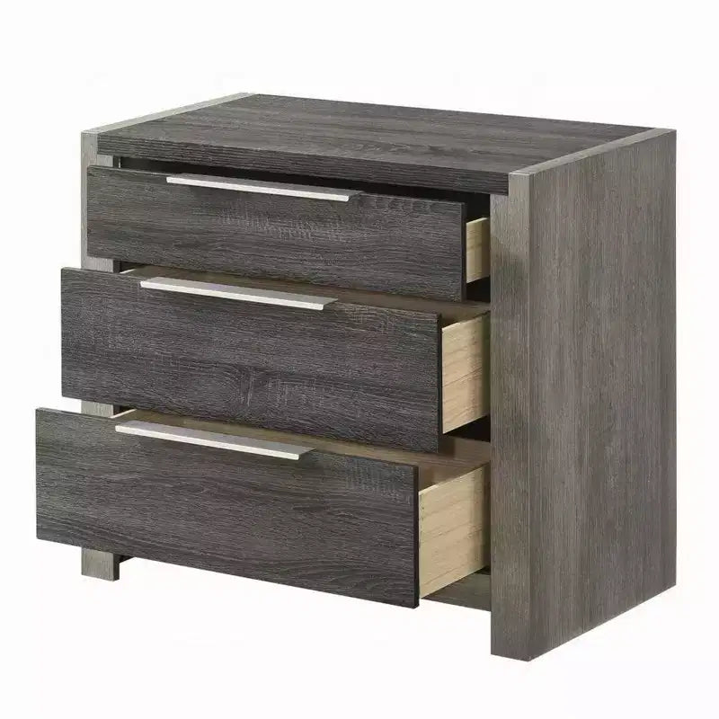 Comodino Royal Hampton, 76 cm, 5 Cassetti con Maniglie in Metallo