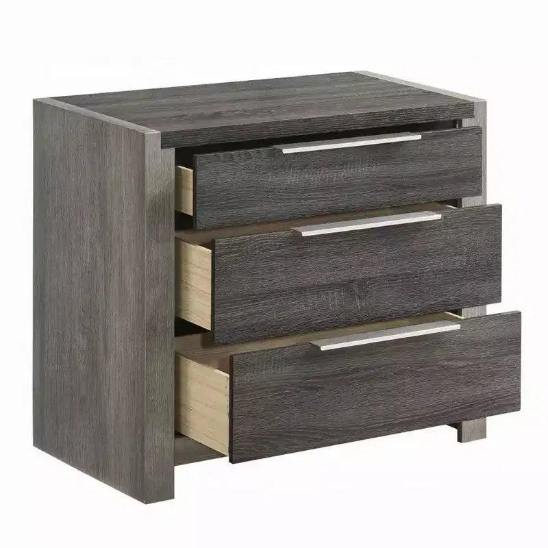 Comodino Royal Hampton, 76 cm, 5 Cassetti con Maniglie in Metallo