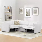 Spruce & Spring Power Reclining Sectional Sofa Couch