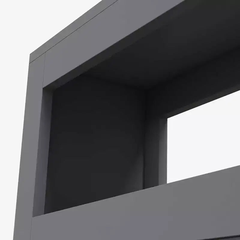 Mobiletto Salvaspazio da Bagno Stretto in Legno con Ruote 6,25 x 20,5 x 28,25