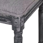 2 sedie da pranzo imbottite in legno Regina stile country francese