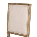 2 sedie da pranzo imbottite in legno Regina stile country francese